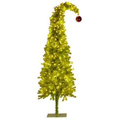 Christabelle 7.5ft Christmas Gremlin Tree Curved Top Free Delivery