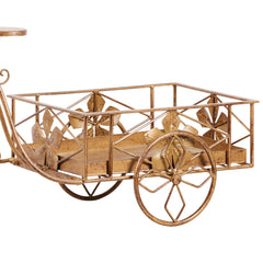 Christabelle Antique Gold Bicycle Christmas Tree Display Free Delivery