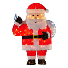 Christabelle 81cm Christmas Santa Display Lights Free Delivery