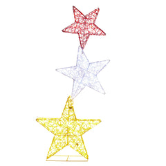 Christabelle 120cm Triple Star Christmas Display Lights Free Delivery