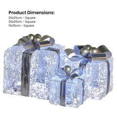 Christabelle Swishmas Set 3 Christmas Gift Boxes Free Delivery
