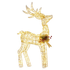 Christabelle Light Up Christmas Reindeer Display Indoor Outdoor Free Delivery