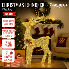 Christabelle Light Up Christmas Reindeer Display Indoor Outdoor Free Delivery