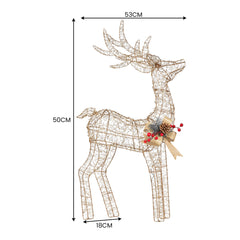 Christabelle Light Up Christmas Reindeer Display Indoor Outdoor Free Delivery