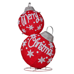 Christabelle Oversized Christmas Bauble Display Warm White Free Delivery