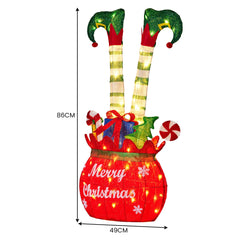 Christabelle Elf Gift Sack Christmas Display Warm Free Delivery