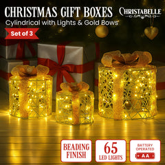 Christabelle Set 3 Christmas Gift Box Display Free Delivery