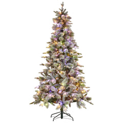 National Tree Company Snowy Stamford Spruce 7.5ft Christmas Free Delivery