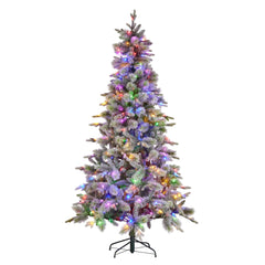 National Tree Company Snowy Stamford Spruce 7.5ft Christmas Free Delivery