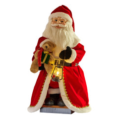 Christabelle 1.1m Musical Led Animated Christmas Santa Free Delivery