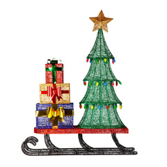Christabelle Christmas Display Sled 183cm Tree Presents Free Delivery