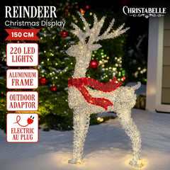 Christabelle Large 1.5m Christmas Reindeer Outdoor Indoor Free Delivery