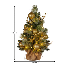 Christabelle 61cm Battery-operated Christmas Tree Warm Lights Free Delivery