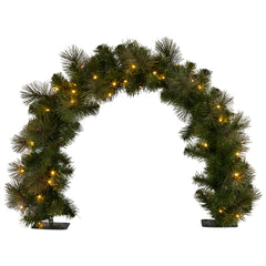 Christabelle 60cm Tabletop Christmas Archway Garland LED Free Delivery
