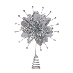Christabelle Christmas Tree Topper Poinsettia Decoration Ornament Free Delivery