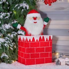 Christabelle 76cm Animated Santa Chimney Christmas Tree Free Delivery