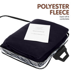 Laura Hill Heated Electric Car Blanket 150x110cm 12v Free Delivery