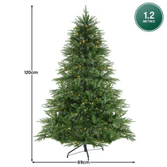 Christabelle 1.2m Prelit Everglow Fir Christmas Tree Free Delivery