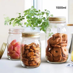 eWholesale bulk 12 Glass Jar Screw Lid Free Delivery