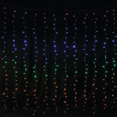LED Curtain Lights Rainbow Color available in 2 sizes - 3.6 meter