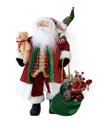 Does not apply LUXURY SANTA BEAR & ELF 61CM Free Delivery