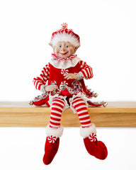 Does not apply CHRISTMAS CANDY STRIPE BOY ELF RD/WH Free Delivery