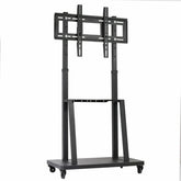 Floor Tv Mount Stand Bracket Rolling For 32"-80" Screens Vesa 600X400 Hold 65Kg