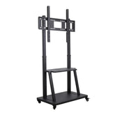 100" Heavy Duty Floor TV Stand TV Cart Trolley Height Adjustable Mount Bracket - Free Delivery