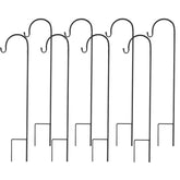 Set of 8 Anti-Wind Shepherd Hooks for Garden and Wedding Decorations - Free Delivery