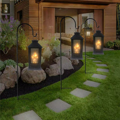 Set of 8 Anti-Wind Shepherd Hooks for Garden and Wedding Decorations - Free Delivery