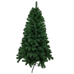 3-piece Lush Artificial Christmas Tree - Premium Green PVC Holiday Pine with Stand(90-80T)