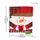 Festive Christmas Dining Chair Covers | Santa, Snowman & Reindeer Character Slipcovers
