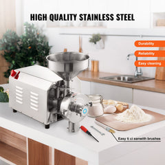 Grain Grind Mill Grain Grinding Machine 2200W Food Processing Machinery