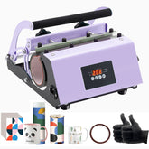 Tumbler Heat Press Machine 11-30oz Mug Press Sublimation Tumblers Purple
