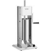 VEVOR Sausage Stuffer 8LBS/5L Capacity Homemade Sausage Maker Stainless Steel