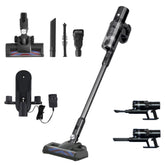 Devanti Stick Vacuum Cleaner Brushless Cordless 350W Grey