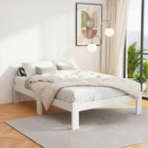 Artiss Bed Frame Double Size Wooden Bed Base JADE Timber Foundation Mattress