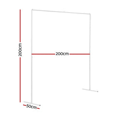 2M Backdrop Stand Wedding Background Decoration Party Flower Balloon Display