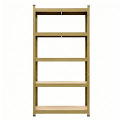 Giantz Garage Shelving 1.6X0.8m Warehouse Shelves Storage Rack Pallet Racking Yellow