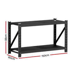 Giantz 1.5Mx0.9M Warehouse Shelving Garage Rack