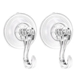 Jingle Jollys 2x Suction Cup Hooks Heavy Duty Christmas Wreath Hanger Window 5kg