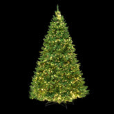 Jingle Jollys Christmas Tree 2.7m Xmas Tree Decorations 1800 LEDs 1831 Tips 8