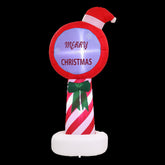 Jingle Jollys Christmas Inflatable Pole 1.8M Height LED Outdoor Decorations