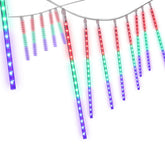 Jingle Jollys 7M Christmas Lights Shower Light 288 LED Icicle Falling Metor