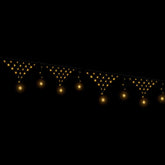 Jingle Jollys Christmas Lights Solar Fairy Lights Warm White Christmas