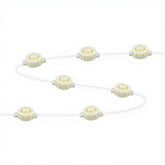 Jingle Jollys 15M Christmas Lights Permanent String Eaves Light 36 LED Decoration