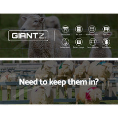 Giantz Electric Fence Poly Tape 2000M