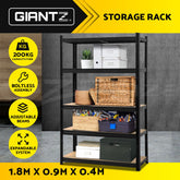 Giantz 1.8M Warehouse Rack Garage Shelving Pallet Racking Storage Shelves Steel