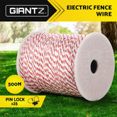 Giantz Electric Fence Poly Wire 500M Insulator