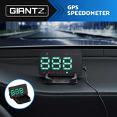 Giantz Universal Car Digital GPS Speedometer HUD Display Overspeed Warning Alarm 2 Modes